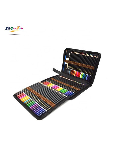 With 72 Professional Color Pencil Set Drawing Colo...