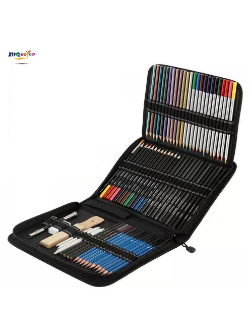 72 pcs Professional Sketch Drawing Sketching Penci...