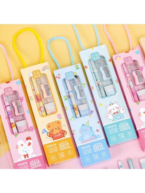 Wholesale Kids Stationery Gift Set Five Piece  Cut...