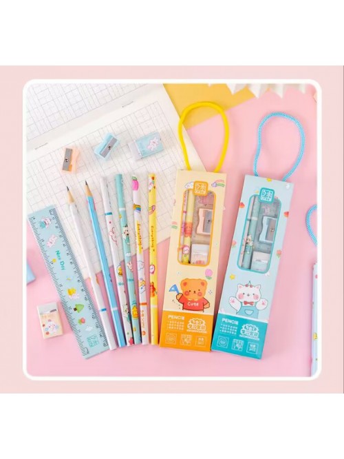 Wholesale Kids Stationery Gift Set Five Piece  Cut...