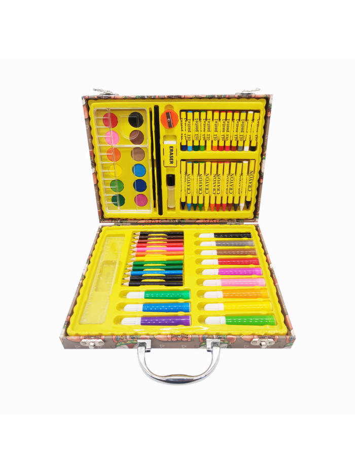 68 Pieces Children's Drawing Set Colorful Pencil Oil Painting Art Drawing Art Supplies Set Stationery Kit Gift For Kids