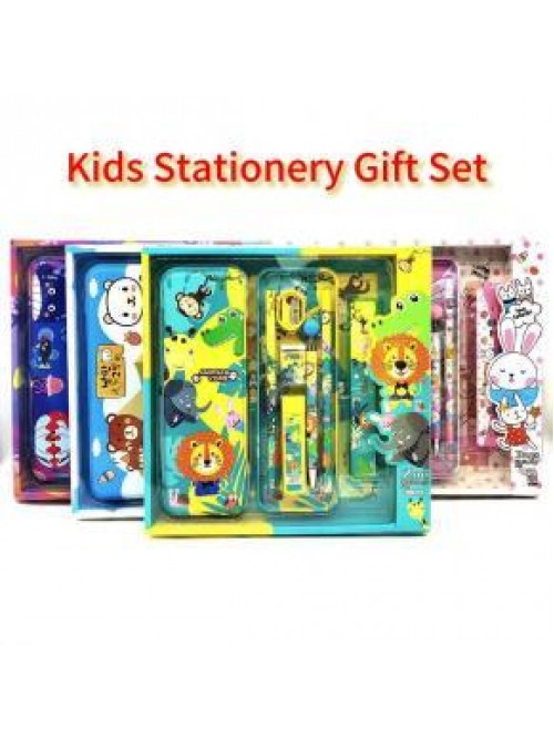 Wholesale Cute Animal 8-Piece School Supplies Back...